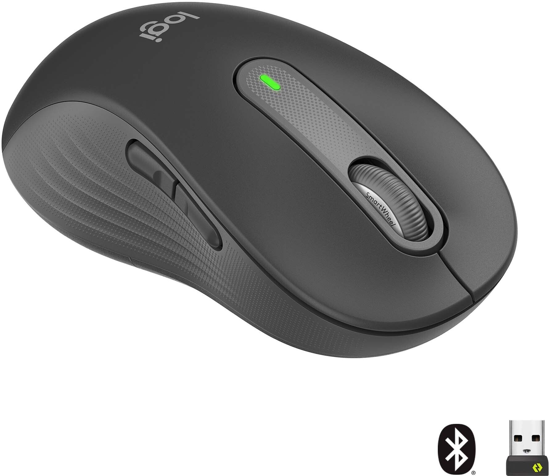 LOGITECH Signature M650 L Left Wireless Mouse - GRAPHITE